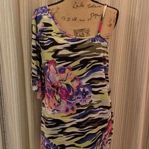 Abstract Flower Blouse